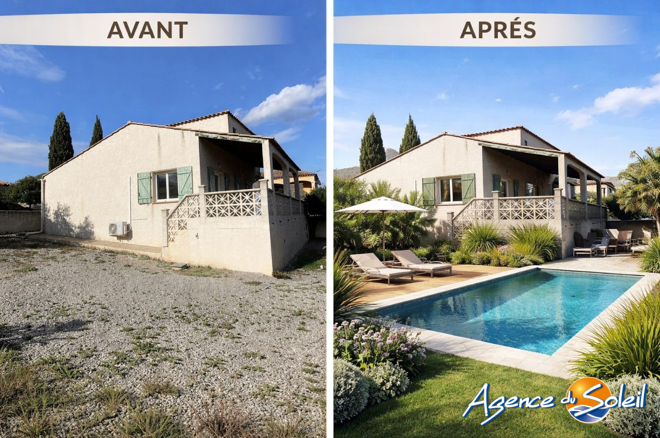 Vue intérieure - Maison Sigean (Réf. 15-10533-AGENCEDUSOLEIL)