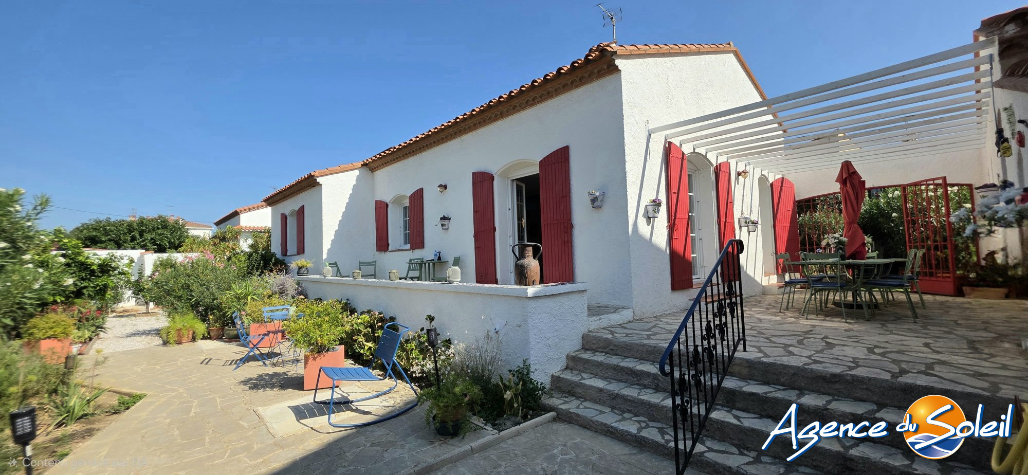 Maison en vente à Rivesaltes - Agence du Soleil (Réf. 22-11484-AGENCEDUSOLEIL)
