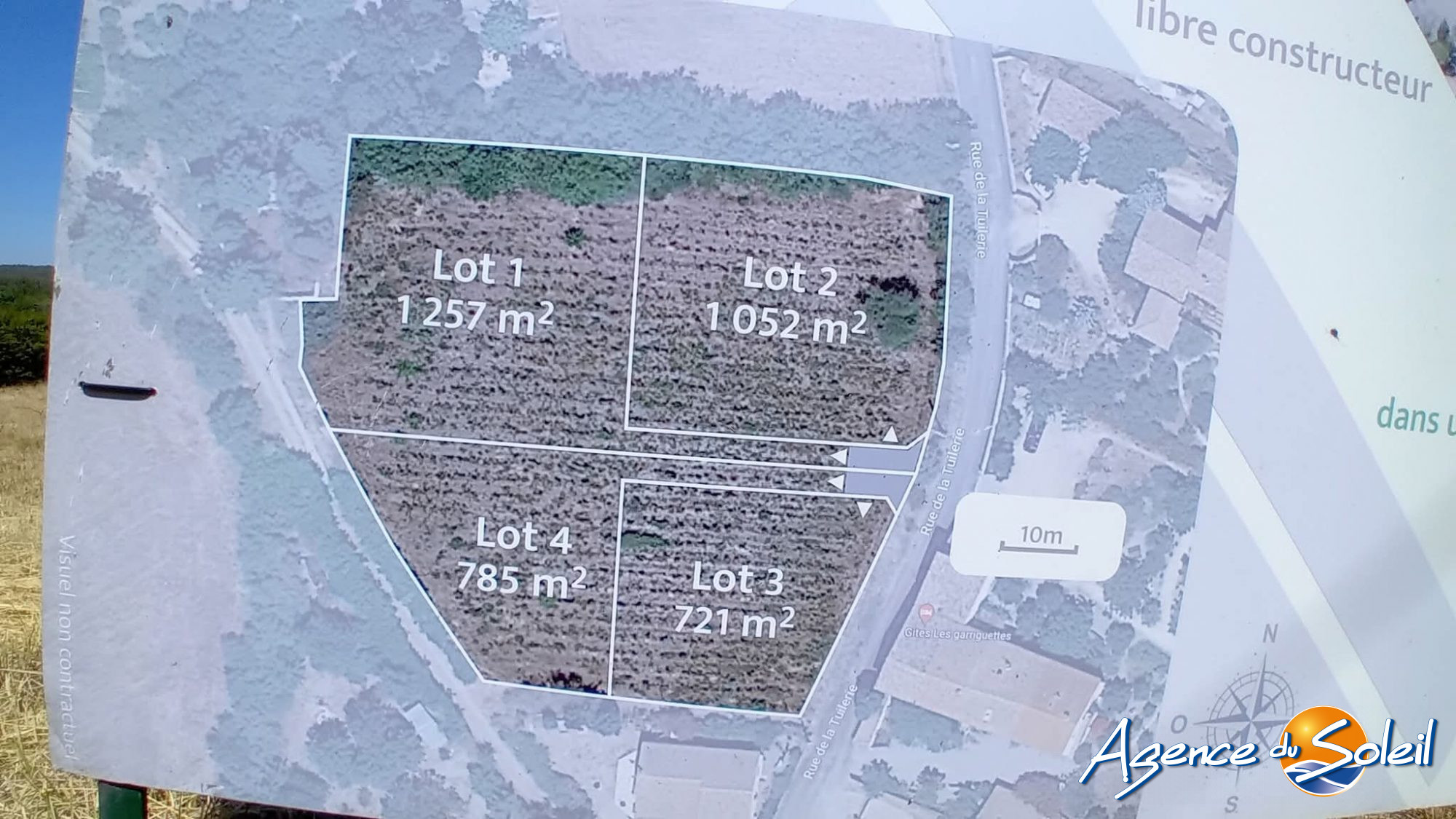 Vue intérieure - Terrain Argens-Minervois (Réf. 26-10241-AGENCEDUSOLEIL)
