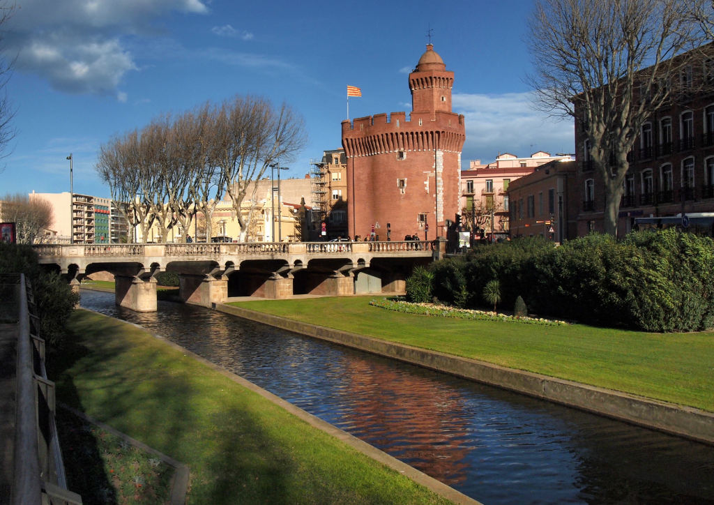 Photo du centre-ville de Perpignan